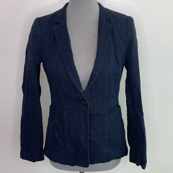 zara textured blazer
